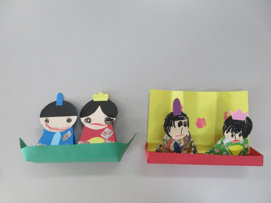 お内裏様とお雛様 | 洗心福祉会